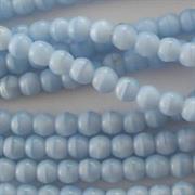 PERLE VETRO PRESSATO MM3,5 ZAFFIRO ALABASTRO(824)