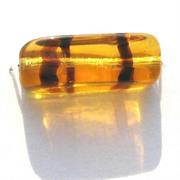 RETTANGOLO VETRO 19X8MM TARTARUGA 4