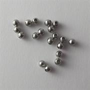 PERLA IN ACCIAIO 4MM (Foro interno 1,5 mm)