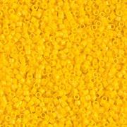 DELICA MIYUKI 11/0 GIALLO CANARINO PASTA 1,6MM OPAQUE CANARY