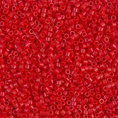 DELICA MIYUKI 11/0 ROSSO PASTA 1,6MM OPAQUE DARK CRANBERRY