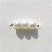 PERLE JAPAN MM2 BIANCO - FILO DA 150 cm PARI CIRCA 750 PERLE