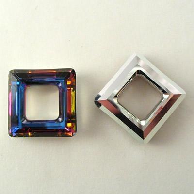 SQUARE RING 20MM CRYSTAL VOLCANO    (ART.4439 SWAROVSKI)