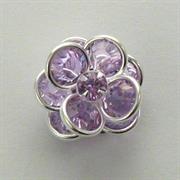 FIORE STRASS VIOLET