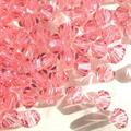 BICONO 3MM LIGHT ROSE               (ART.5328 SWAROVSKI ROMBETTO)