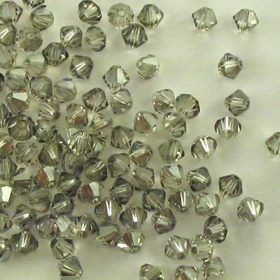 BICONO 4MM CRYSTAL SATIN            (ART.5301 SWAROVSKI ROMBETTO)
