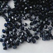 BICONO 4MM DARK INDIGO              (ART.5328 SWAROVSKI ROMBETTO)