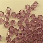 BICONO 4MM LIGHT AMETISTA           (ART.5328 SWAROVSKI ROMBETTO)