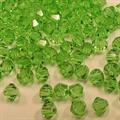 BICONO 4MM PERIDOT                  (ART.5301 SWAROVSKI ROMBETTO)