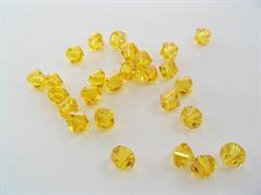 BICONO 4MM SUNFLOWER                (ART.5328 SWAROVSKI ROMBETTO)