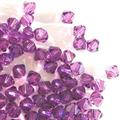 BICONO 6MM AMETISTA                 (ART.5328 SWAROVSKI ROMBETTO)