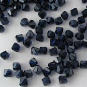 BICONO 6MM DARK INDIGO              (ART.5328 SWAROVSKI ROMBETTO)