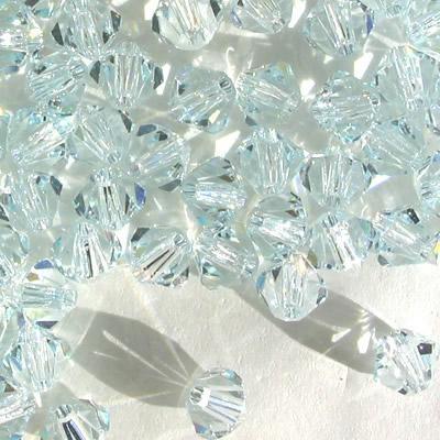 BICONO 6MM LIGHT AZORE              (ART.5328 SWAROVSKI ROMBETTO)