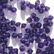 BICONO 6MM PURPLE VELVET            (ART.5328 SWAROVSKI ROMBETTO)