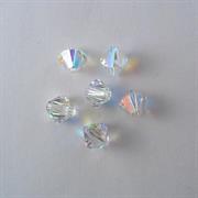 BICONO 8MM CRISTALLO AB             (ART.5328 SWAROVSKI ROMBETTO)