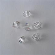 BICONO 8MM CRISTALLO                (ART.5328 SWAROVSKI ROMBETTO)