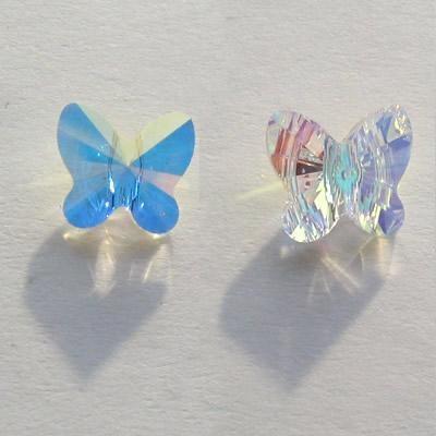 ART. 5754 FARFALLA SWAR.6MM CRISTALLO AB