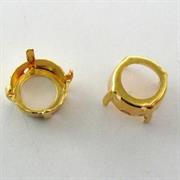 CASTONE PER ART.1028 SS47-SS48 FORATO GALV.ORO (10-11MM)