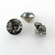 ART.1028 STRASS SS47(10MM) BLACK DIAMOND FOILED (DA INCASTONARE)