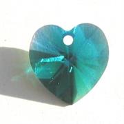 ART.6202 CUORE SWAR.MM.10,3X10 BLU ZIRCONE AB
