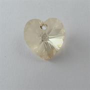 ART.6228 CUORE SWAR.MM 18X17,5 CRISTAL GOLDEN SHADOW