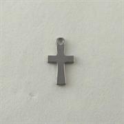 CIONDOLO CROCE 15MM IN ACCIAIO (AC006038)