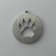 CIONDOLO IMPRONTA 20MM IN ACCIAIO (AC006091)