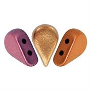 AMOSï¿½ PAR PUCAï¿½ 5x8MM BU10 GR. YELLOW GOLD MET.IRIS(50 PZ.CIRCA)