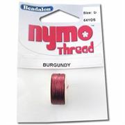 FILO NYMO BURGUNDY BOBINA DA 58,5MT. BEADALON (124F-003)(88603)