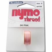 FILO NYMO ROSA BOBINA DA 58,5MT. BEADALON (124B-003)(88589)