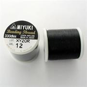 FILO MIYUKI NERO BOBINA DA 50MT. NYLON 100% (K4570/12)