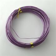 BOBINA FILO ALLUMINIO 1,00MM COL.AMETISTA CHIARO 10 METRI CIRCA