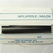 INFILAPERLE MIS.1 NERO BOBINA DA 2MT.x0,3MM CIRCA AGO RAME (1)