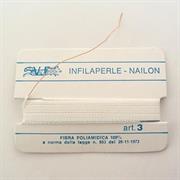 INFILAPERLE MIS.3 BIANCO BOBINA DA 2MT.x0,5MM CIRCA AGO RAME (3-101)