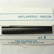INFILAPERLE MIS.3 NERO BOBINA DA 2MT.x0,5MM CIRCA AGO RAME (3)