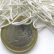 CANUTTIGLIA OPACA ARGENTO 1MM