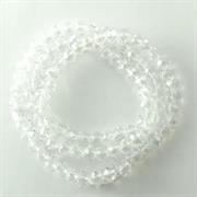 CRISTALLI 6x8MM CRISTALLO FACCETTATI CINA IN FILO (70 PZ CIRCA)