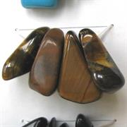 CHIPS HAWAI OCCHIO DI TIGRE (1 filo 90cm. = 10 buste)