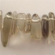 CHIPS HAWAI QUARZO FUME' (1 filo 90cm.= 10 buste)