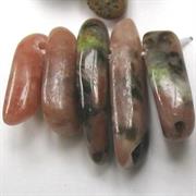 CHIPS HAWAI RODONITE (1 filo 90cm. = 10 buste)