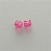 MEZZO CRISTALLO BOEMIA 3MM ROSA