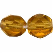 MEZZO CRISTALLO BOEMIA 5MM TOPAZIO