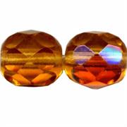 MEZZO CRISTALLO BOEMIA 5MM TOPAZIO AB