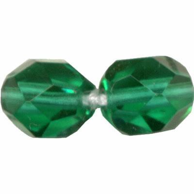 MEZZO CRISTALLO BOEMIA 6MM VERDE OTTANO