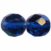 MEZZO CRISTALLO BOEMIA 6MM BLU AB