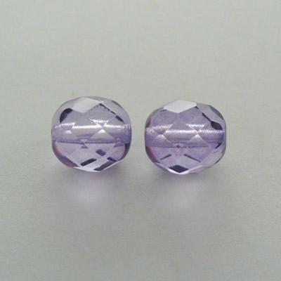 MEZZO CRISTALLO BOEMIA 6MM VIOLA TANZANITE