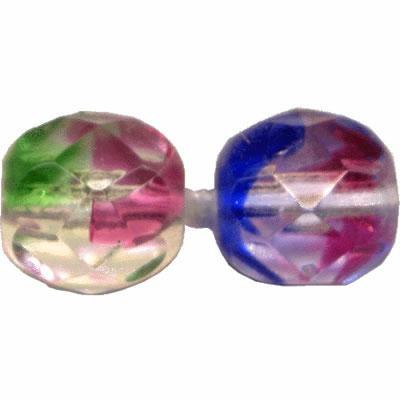 MEZZO CRISTALLO BOEMIA 7MM VARIEGATO