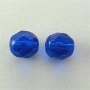 MEZZO CRISTALLO BOEMIA 8MM ZAFFIRO SCURO