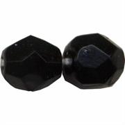 MEZZO CRISTALLO BOEMIA 10MM NERO