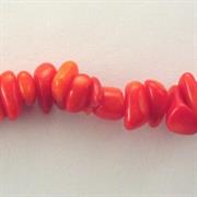 FILI CHIPS CINA CORALLO ROSSO filo da 40cm